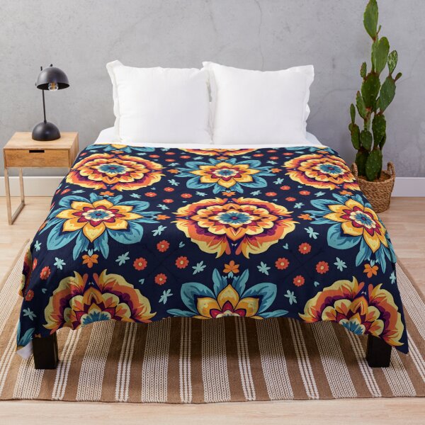 Item preview, Vibrant Floral Art for Duvet Covers, Canvas & Curtains designed and sold by CelestialAllure.