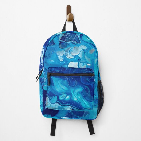 Item preview, Currents of Clarity - Blue Ocean Abstract Painting designed and sold by liminallayers.
