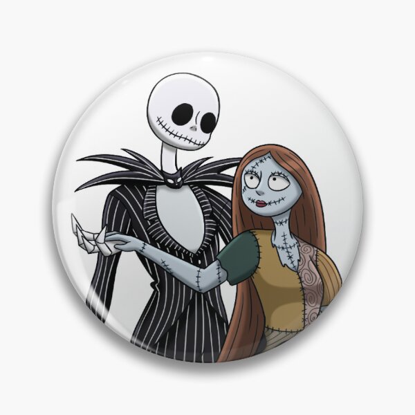 Artikelvorschau, TNBC: Jack und Sally Sticker entworfen und verkauft von Cailin's Creations.