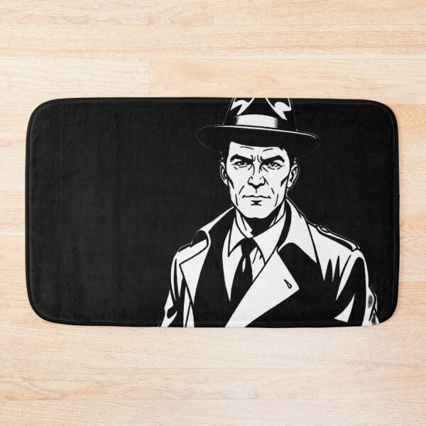 Item preview, Noir Detective Illustration designed and sold by Wiredart.