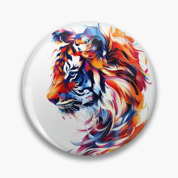 Item preview, An abstract tiger designed and sold by noolook.