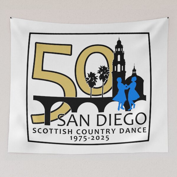 Item preview, 50th Anniversary with Original Logo designed and sold by DanceScottishSD.