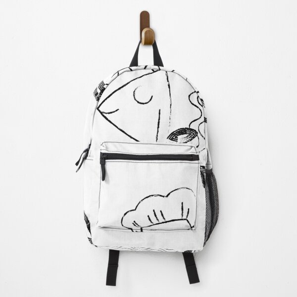 Item preview, Linear Fish Design Wearing a Chef's Hat designed and sold by Trend-Dify.