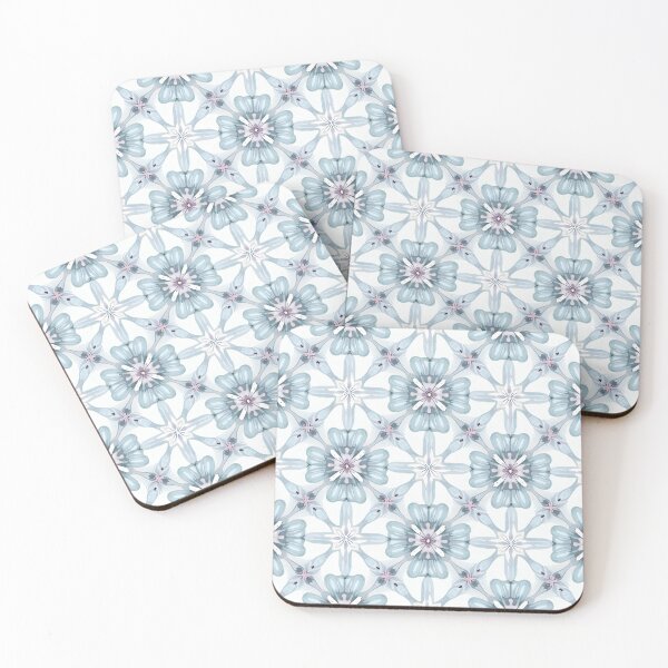 Item preview, Soft Blue Floral Watercolor – Elegant Home & Fashion designed and sold by CelestialAllure.