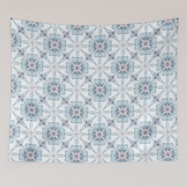 Item preview, Soft Blue Floral Watercolor – Elegant Home & Fashion designed and sold by CelestialAllure.