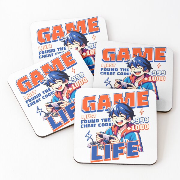 Item preview, Cheat Codes for Gaming Life designed and sold by TeerifficTees4U.