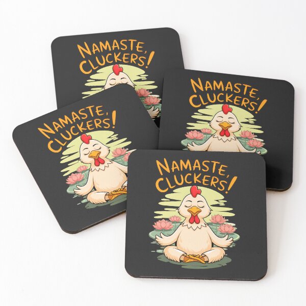 Item preview, Namaste Cluckers: A Funny And Peaceful Yoga Chicken Embracing Zen designed and sold by elynne9.