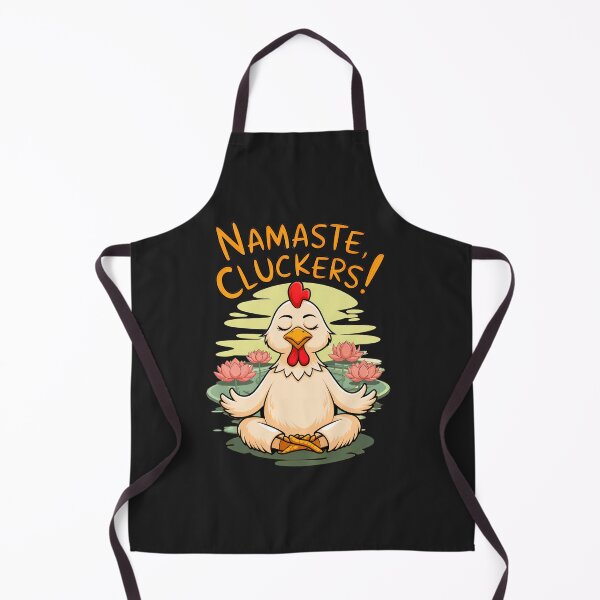 Item preview, Namaste Cluckers: A Funny And Peaceful Yoga Chicken Embracing Zen designed and sold by elynne9.