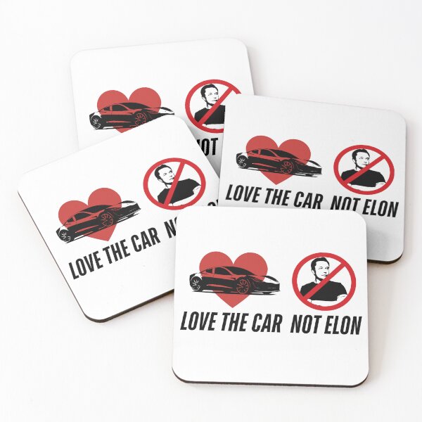 Item preview, Love the car not Elon Musk Tesla designed and sold by CereneDesign.