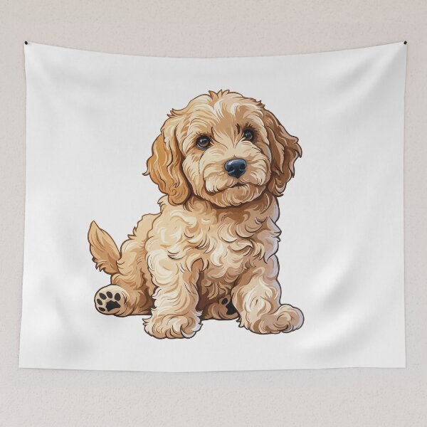 Artikelvorschau, Goldendoodle-Welpe entworfen und verkauft von VelvetRoom.