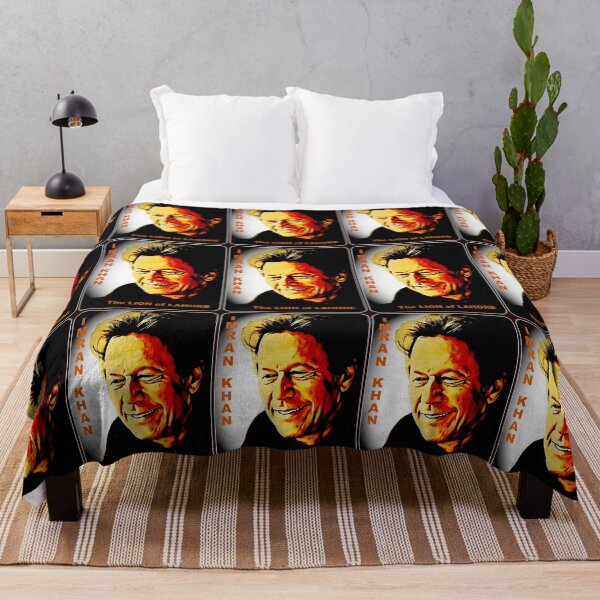 Item preview, IMRAN KHAN - The Lion of Lahore.  Strong vibrant colours. designed and sold by chepea2.