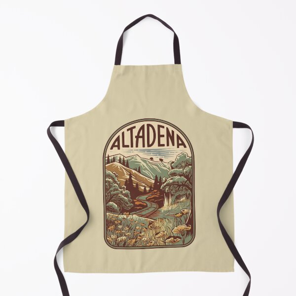 Item preview, Altadena - Vintage Retro Decal designed and sold by skiprender.