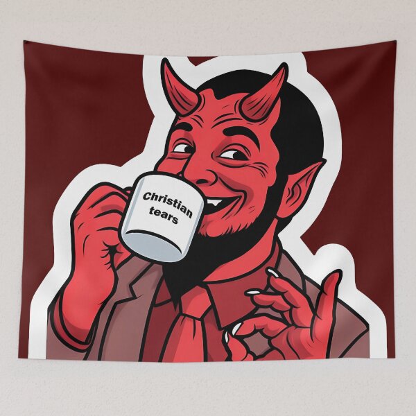 Item preview, Satan - Christian tears #3 designed and sold by AiartIreland.