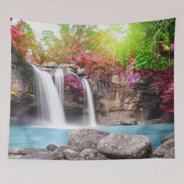 Item preview, Serene Waterfall Scene designed and sold by Divinitree.