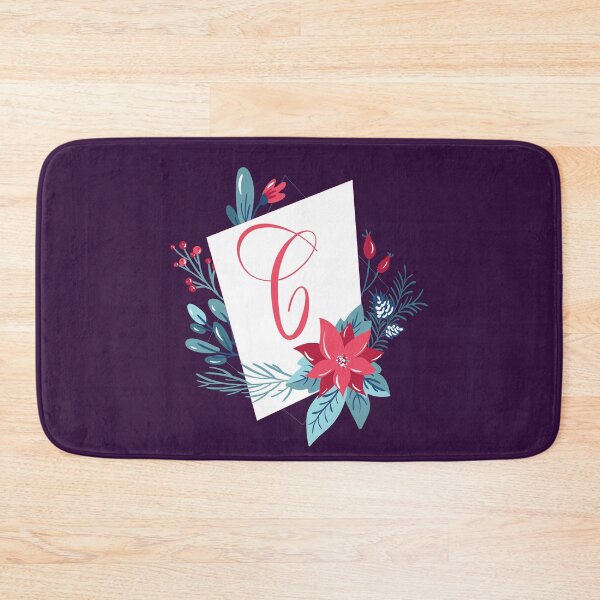 Item preview, Letter C Poinsettia Corsage designed and sold by DesignbyBFD.