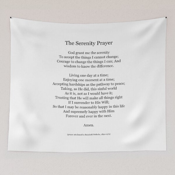 Item preview, Prayer for Serenity, The serenity Prayer designed and sold by corbrand.