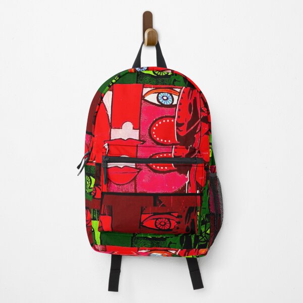Item preview, Color Pop Art - Pink and Red "All Put Together" designed and sold by jae-kae-studio.