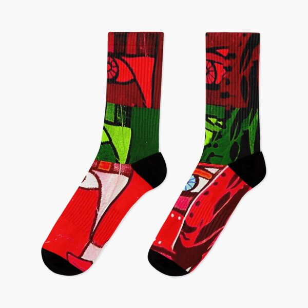 Item preview, Color Pop Art - Pink and Red "All Put Together" designed and sold by jae-kae-studio.