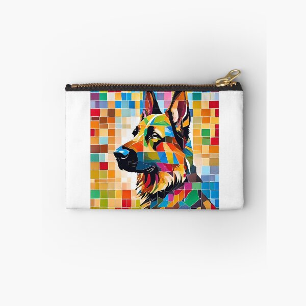 Item preview, German Shepherd Tile Art – Elegant & Bold Canine Design designed and sold by Fredster1966.