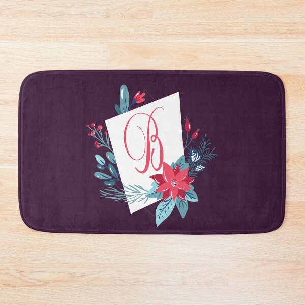 Item preview, Monogram B Poinsettia Corsage designed and sold by DesignbyBFD.