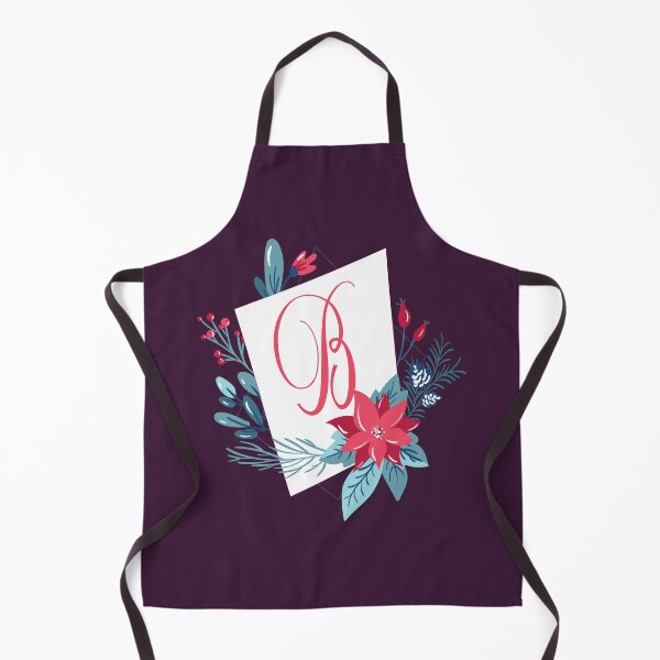 Item preview, Monogram B Poinsettia Corsage designed and sold by DesignbyBFD.