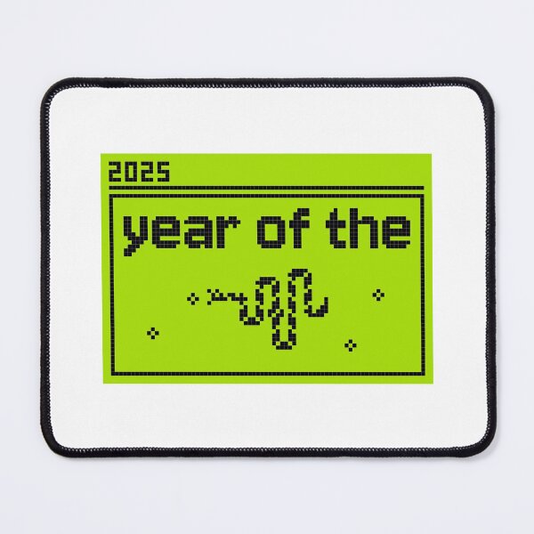 Item preview, Chinese New Year of the Snake Phone Game 2025 Artwork Green Background designed and sold by piacore.
