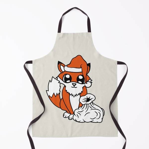 Item preview, Red Fox Santa Claus Christmas Gift Winter Holiday designed and sold by shirt-o-mat.