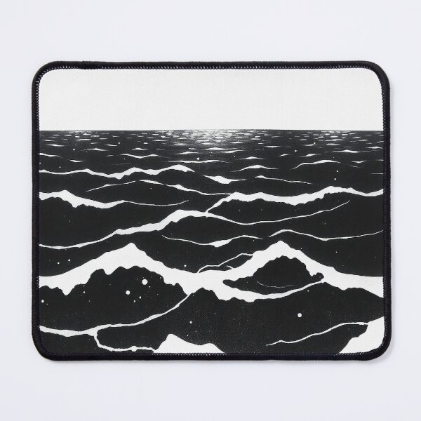 Item preview, Monochrome minimalism that captures the essence of the Sea. designed and sold by PalisadeVistas.