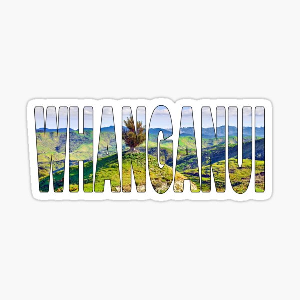 Item preview, WHANGANUI - North Island New Zealand Rolling Hills Tree designed and sold by Adam Gormley.