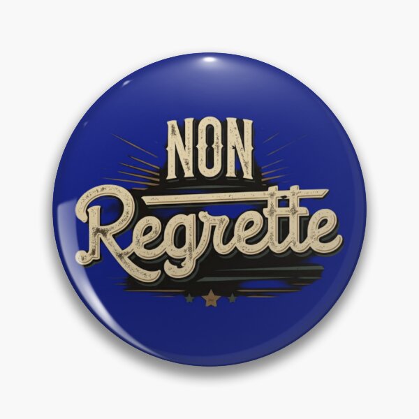Item preview, Non Regrette Typography Design designed and sold by Wiredart.
