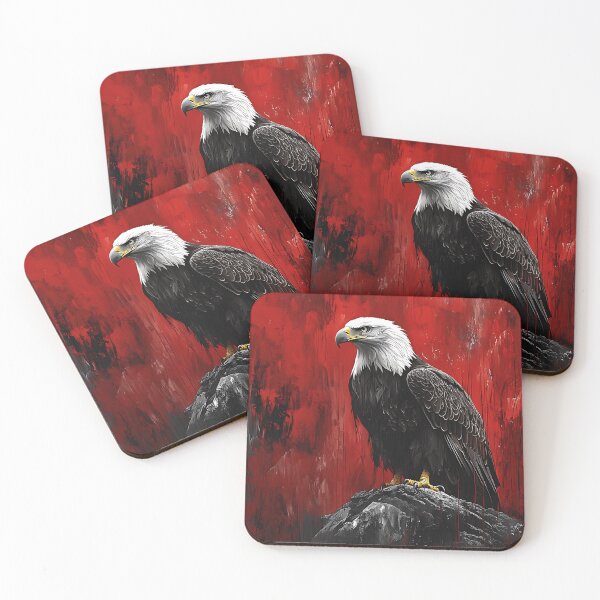 Item preview, Bald Eagle Red Contrast Intensity designed and sold by daila70.