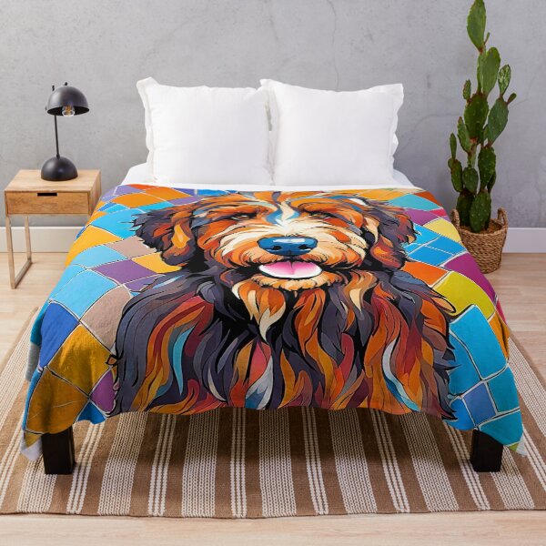 Item preview, Bernedoodle Tile Art – Adorable & Stylish Canine Design designed and sold by Fredster1966.