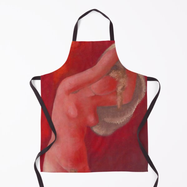 Item preview, Private Grace: Woman Undressing by Mikuláš Galanda - Classic Slovak Modernism designed and sold by HistoryOnWalls.