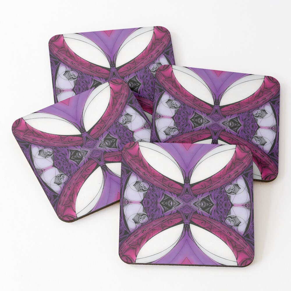Item preview, Coasters (Set of 4) designed and sold by Atomic-Acid.