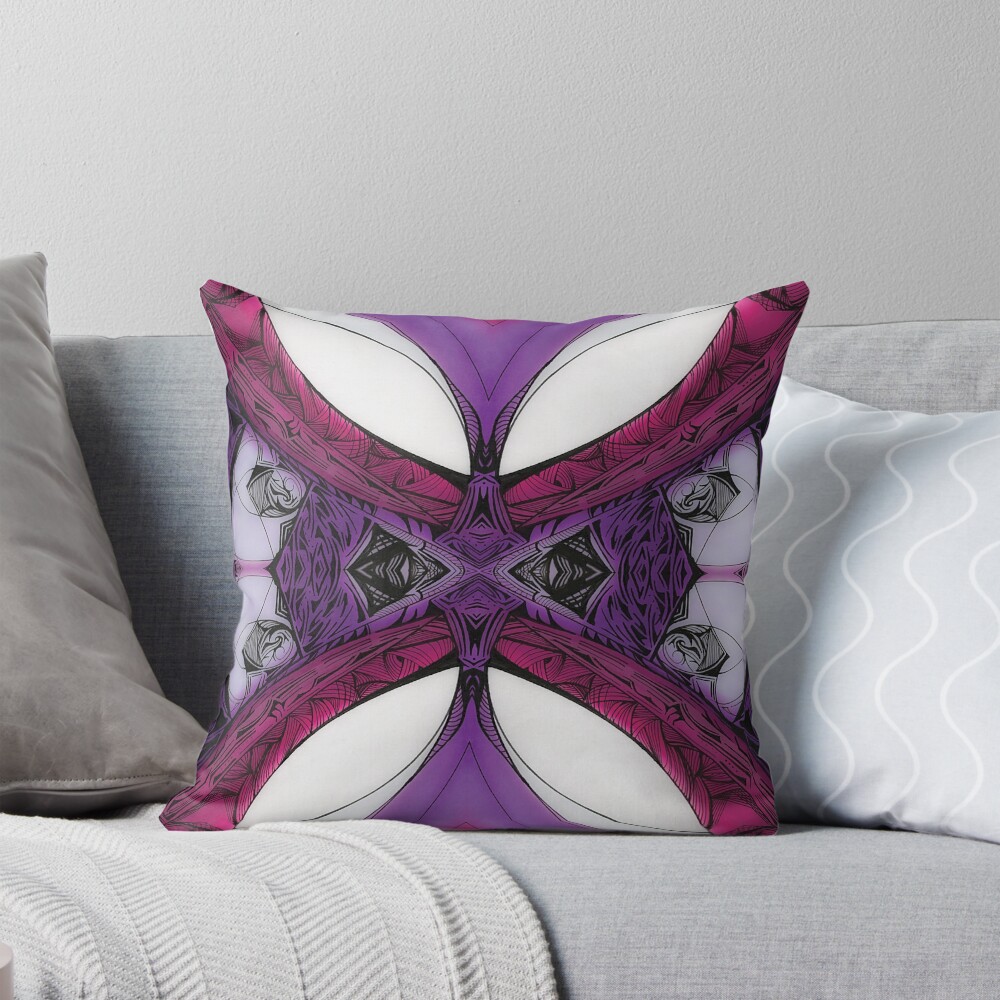 Item preview, Throw Pillow designed and sold by Atomic-Acid.
