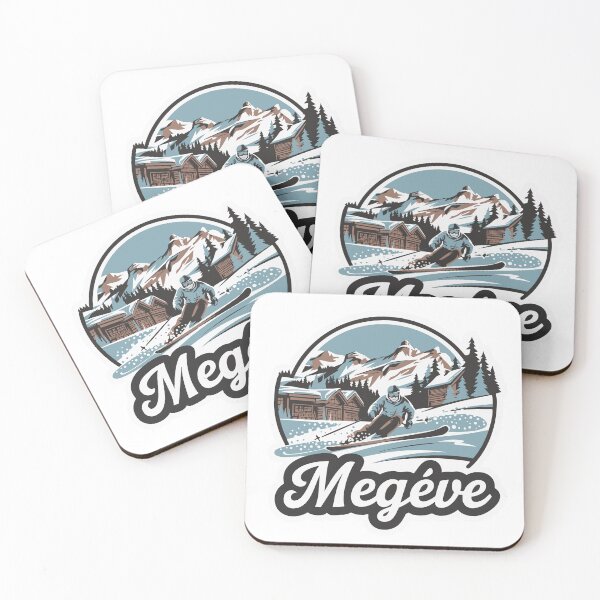 Item preview, Megeve Ski - Retro Vintage Design designed and sold by skiprender.