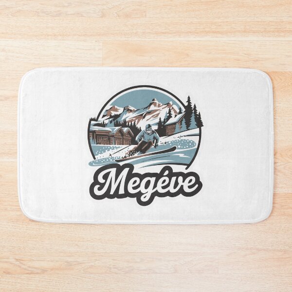 Item preview, Megeve Ski - Retro Vintage Design designed and sold by skiprender.