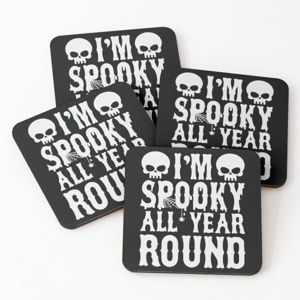 Item preview, I'm Spooky All Year Long - Creepy Cute Halloween Goth designed and sold by SpookshowDesign.