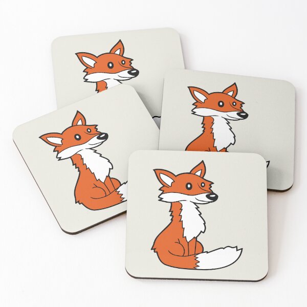 Item preview, Red Fox Forest Animal Cunning Smart Cute Wild Dog designed and sold by shirt-o-mat.