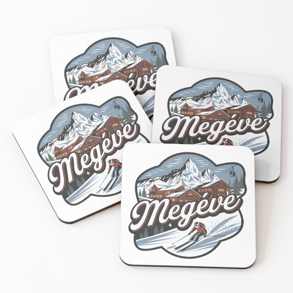 Item preview, Megeve Ski - Retro Vintage Design designed and sold by skiprender.