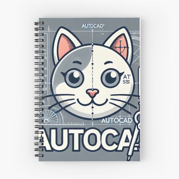 Item preview, Autocat - Funny AutoCAD Inspired Cat Design for Architects & Engineers designed and sold by MyyClub.
