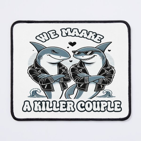 Item preview, SHARK COUPLE IN LOVE designed and sold by Rajasekar.