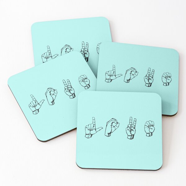 Item preview, "LOVE" in Sign Language - ASL designed and sold by PodMood.