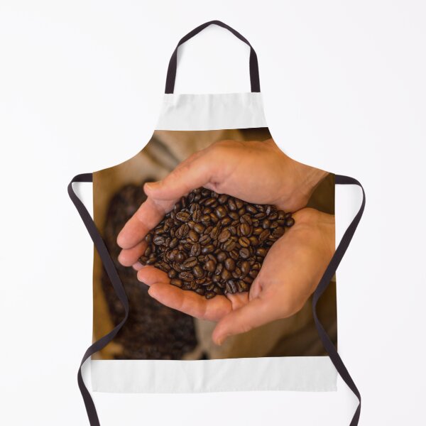 Item preview, Roasted Coffee beans cupped in hands designed and sold by DavidMay.