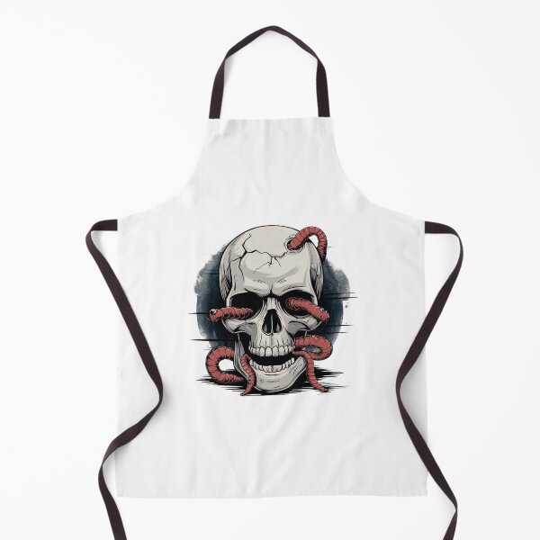 Item preview, Wormy Skull designed and sold by Mateusz Majcherek.