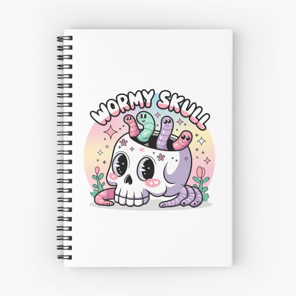 Item preview, Wormy Skull designed and sold by Mateusz Majcherek.