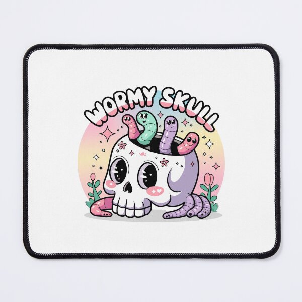 Item preview, Wormy Skull designed and sold by Mateusz Majcherek.