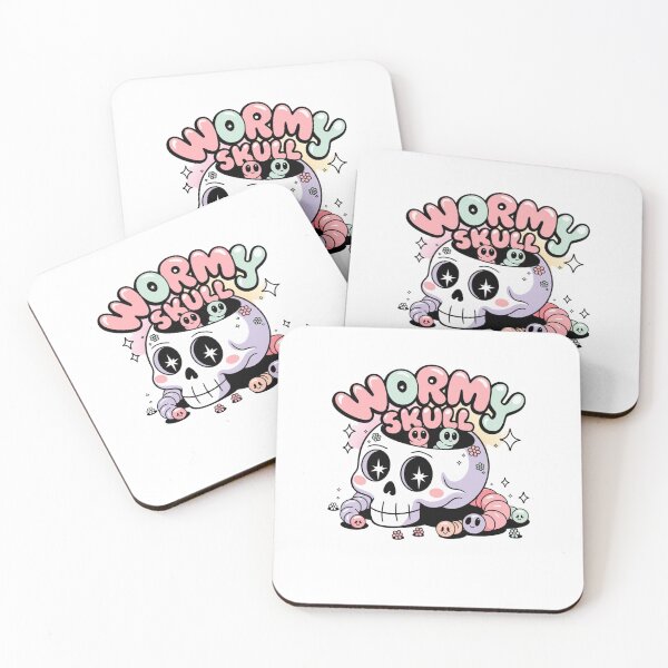 Item preview, Wormy Skull designed and sold by Mateusz Majcherek.