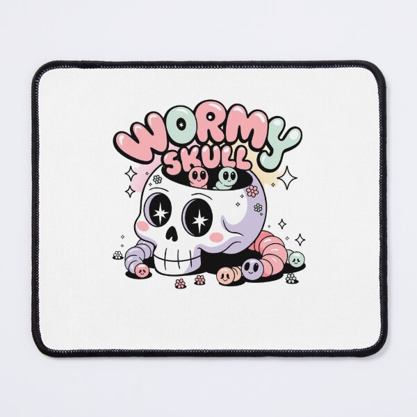 Item preview, Wormy Skull designed and sold by Mateusz Majcherek.