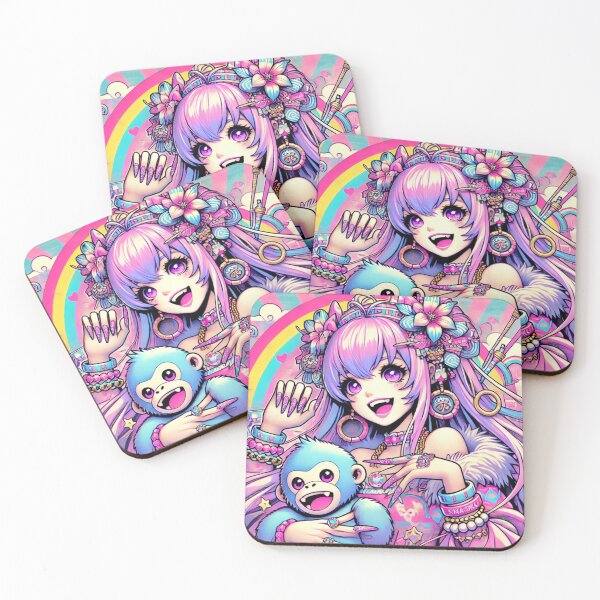 Item preview, Gorillas and Japanese gals 4 designed and sold by B-GORIRA.